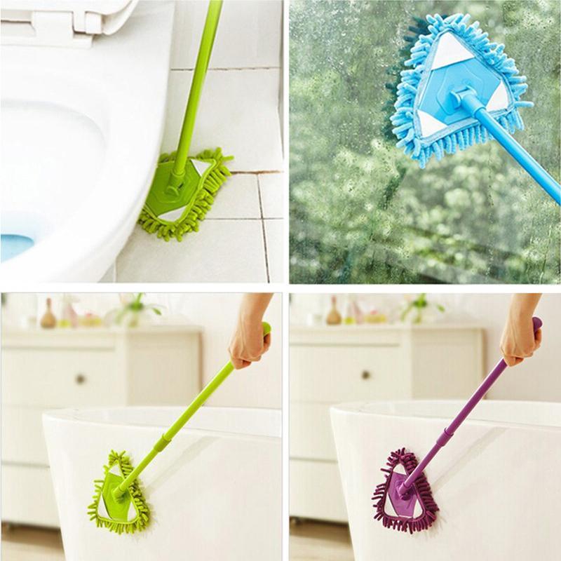 Adjustable Triangular Mop with 180-Degree Rotation | Versatile Cleaning Tool for Hard-to-Reach Areas 8