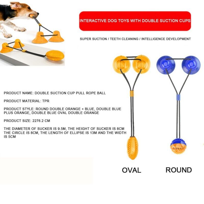 Interactive Dog Toys | Suction Dog Toy with Durable Design | Engaging Play for All Dog Sizes 4