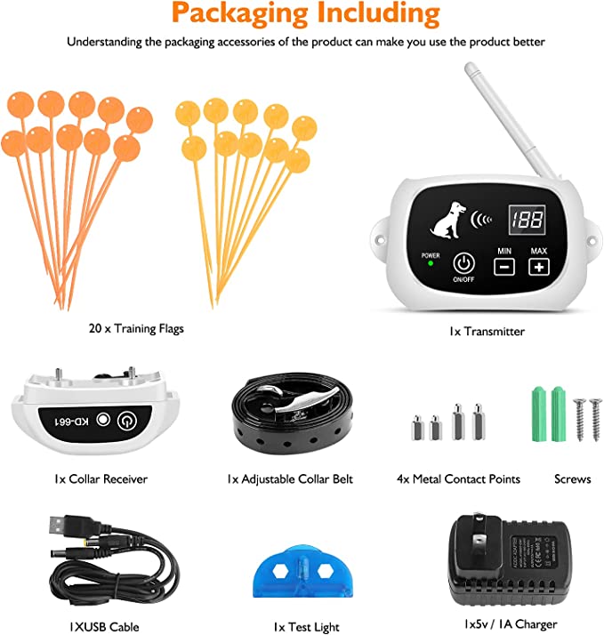 Secure Pet | Wireless Dog Fence Outdoor System with Adjustable Collar | Customizable Boundaries for Safe Roaming 4
