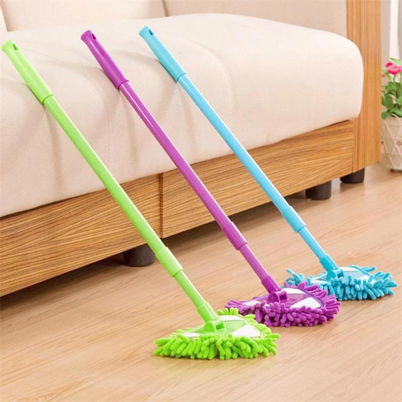 Adjustable Triangular Mop with 180-Degree Rotation | Versatile Cleaning Tool for Hard-to-Reach Areas 1