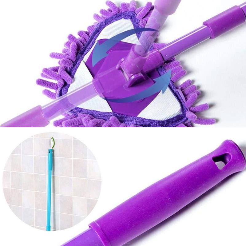 Adjustable Triangular Mop with 180-Degree Rotation | Versatile Cleaning Tool for Hard-to-Reach Areas 5