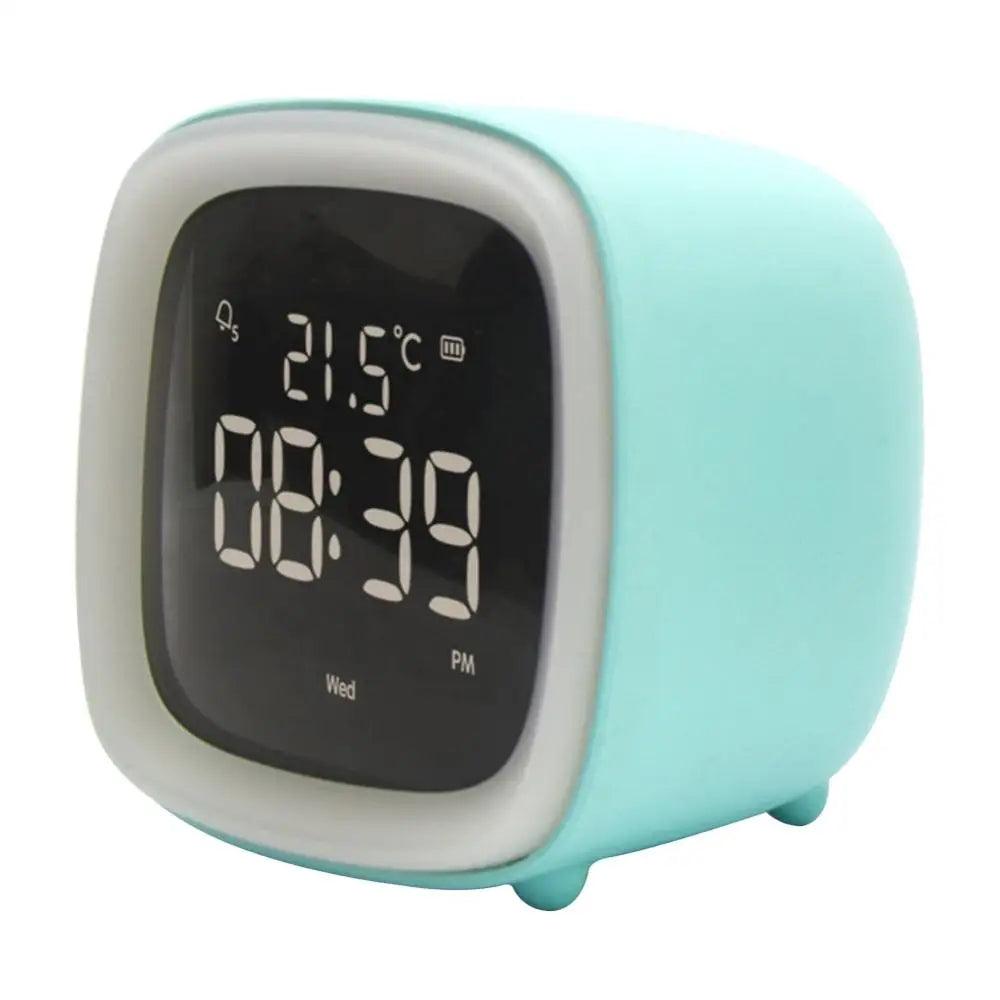 BunnyGlow | Digital Alarm Clock with Adjustable Brightness & Timer | Cute Night Light for Kids 10