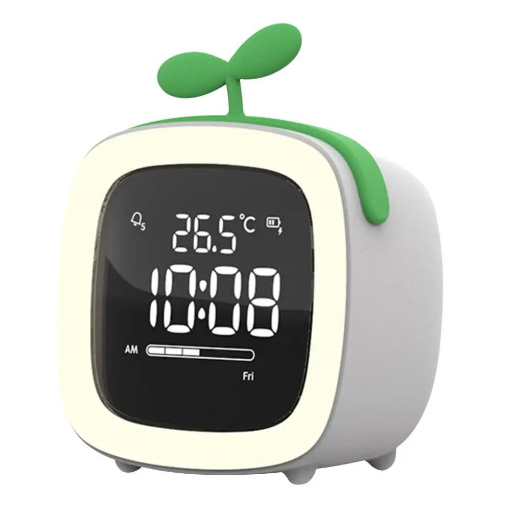 BunnyGlow | Digital Alarm Clock with Adjustable Brightness & Timer | Cute Night Light for Kids 13