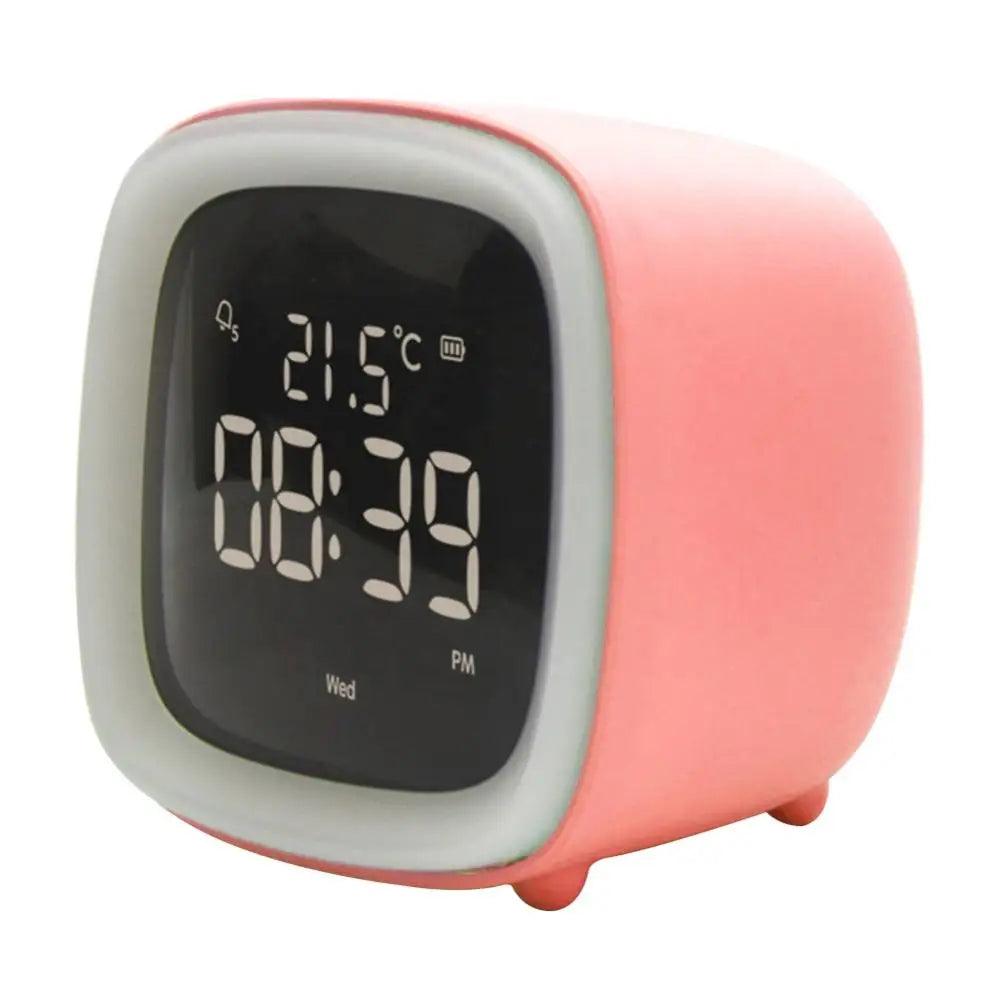 BunnyGlow | Digital Alarm Clock with Adjustable Brightness & Timer | Cute Night Light for Kids 18