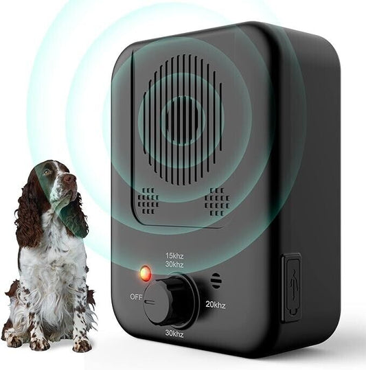 Calm Companion | Anti Bark Collar with Adjustable Sensitivity | Humane Stop Dog Barking Device for Peaceful Environments 0
