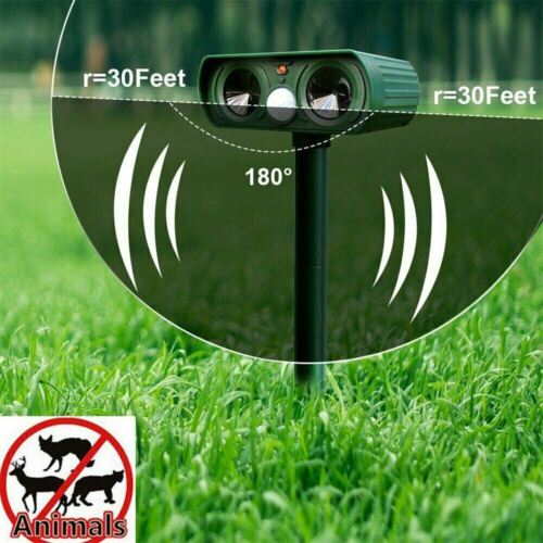 EcoGuard | Ultrasonic Bird Repeller with Motion Sensor | Safe Deterrent for Gardens and Outdoor Spaces 4