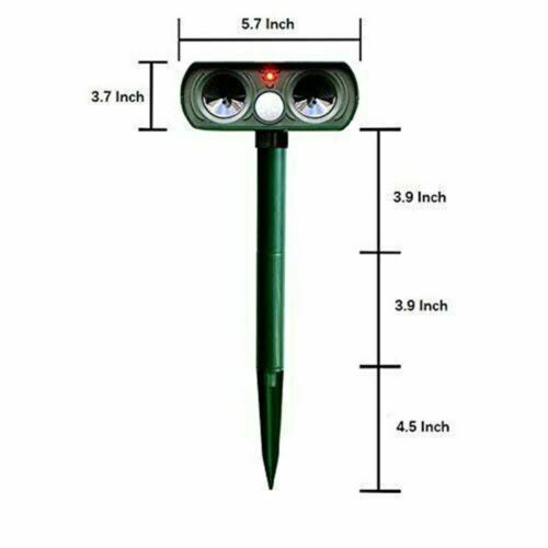 EcoGuard | Ultrasonic Bird Repeller with Motion Sensor | Safe Deterrent for Gardens and Outdoor Spaces 5