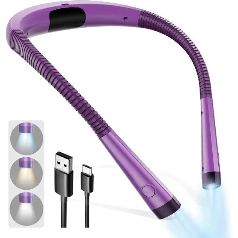 Ergonomic LED Reading Lamp for Bed with Adjustable Brightness & Color Modes | Eye-Friendly Design for Comfortable Reading 1