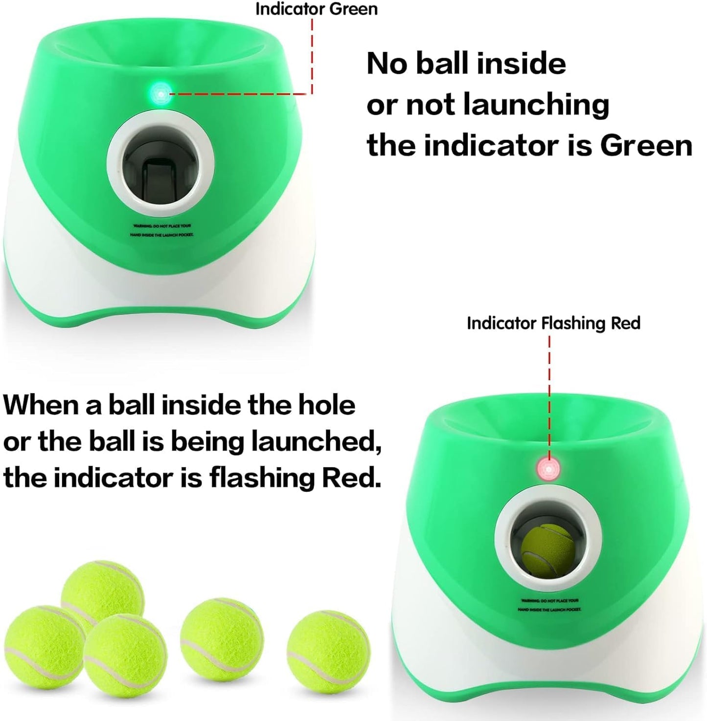 Fetch Buddy | Automatic Dog Ball Thrower with Adjustable Distance | Engaging Playtime for Small Dogs 1