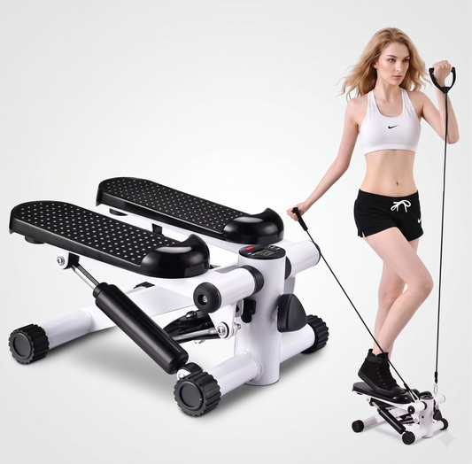Home Fitness | Mini Stepper Exercise Machine with Compact Design | Ideal for Cardio Workouts