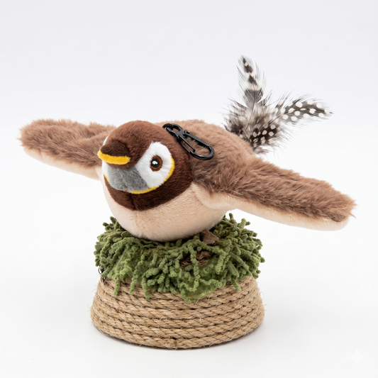 Interactive Cat Toys | Flapping Bird Cat Toy with Realistic Sounds & Movements | Engaging Playtime for Active Cats
