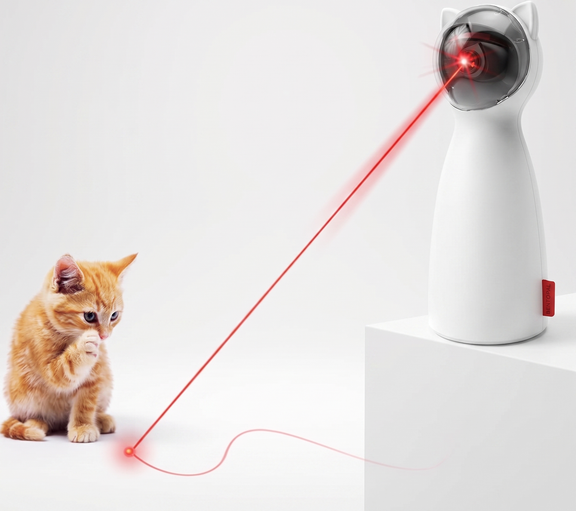 Interactive Cat Toys | Laser Toy with Adjustable Speed & Five Settings | Engaging Fun for Active Cats 0
