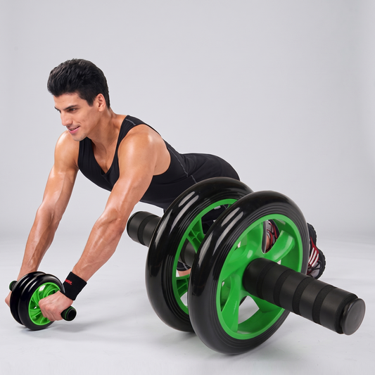 Core Strength | Abs Roller with Enhanced Stability | Perfect for Ab Roller Workout and Exercises
