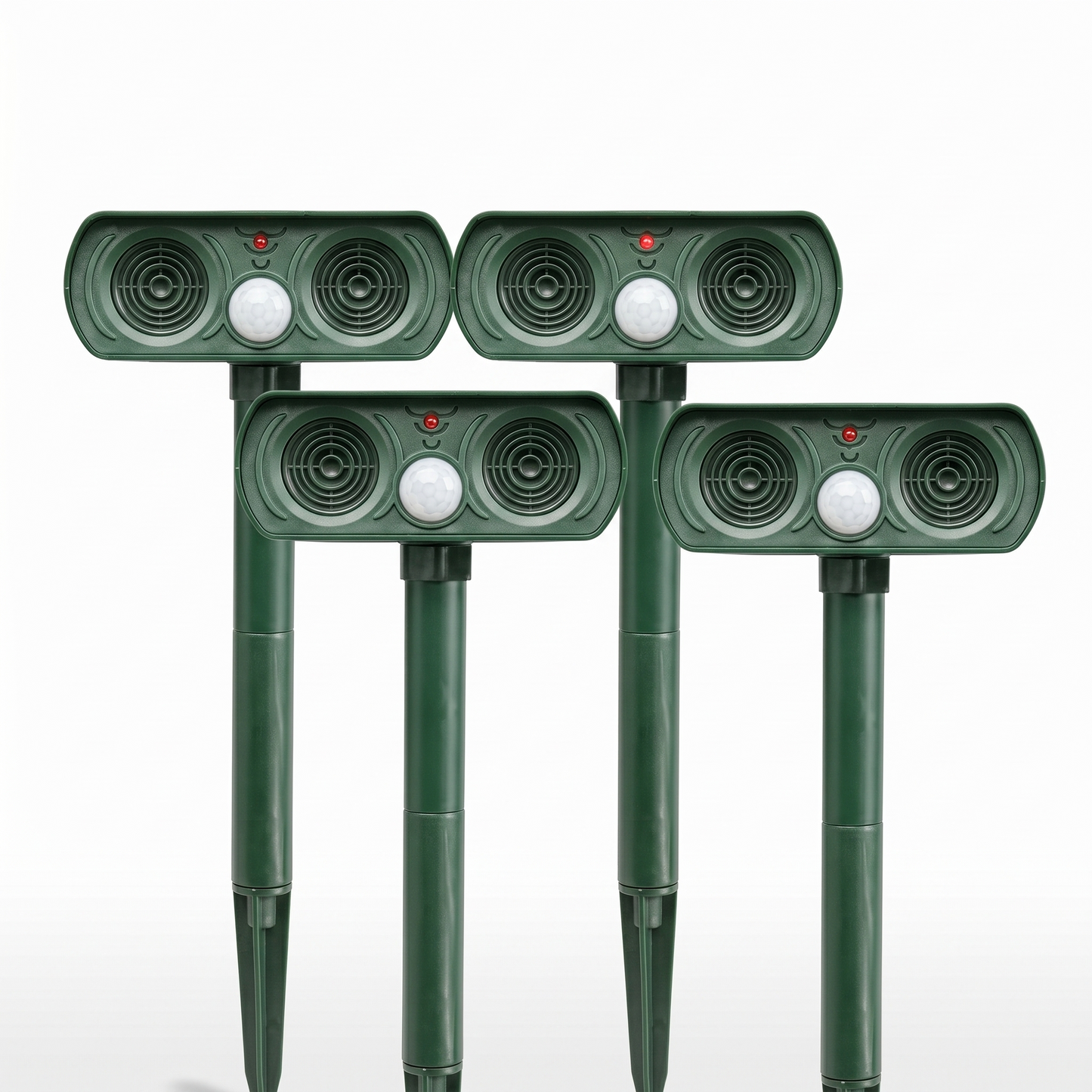 EcoGuard | Ultrasonic Bird Repeller with Motion Sensor | Safe Deterrent for Gardens and Outdoor Spaces