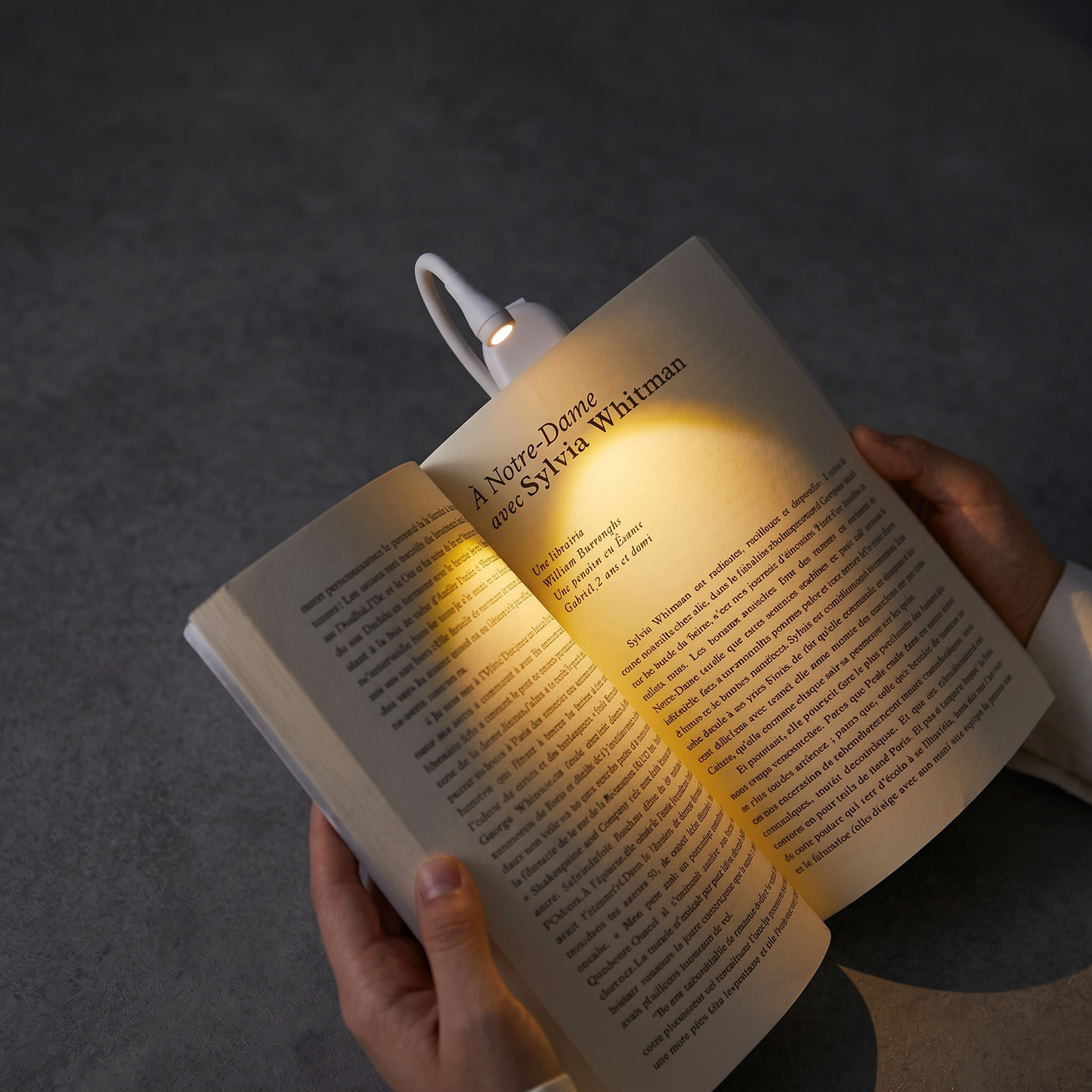 Mini Book Light | Clip-On Reading Light with Dimmable LED & 360° Rotation | Portable Eye-Friendly Lamp for Comfortable Nighttime Reading