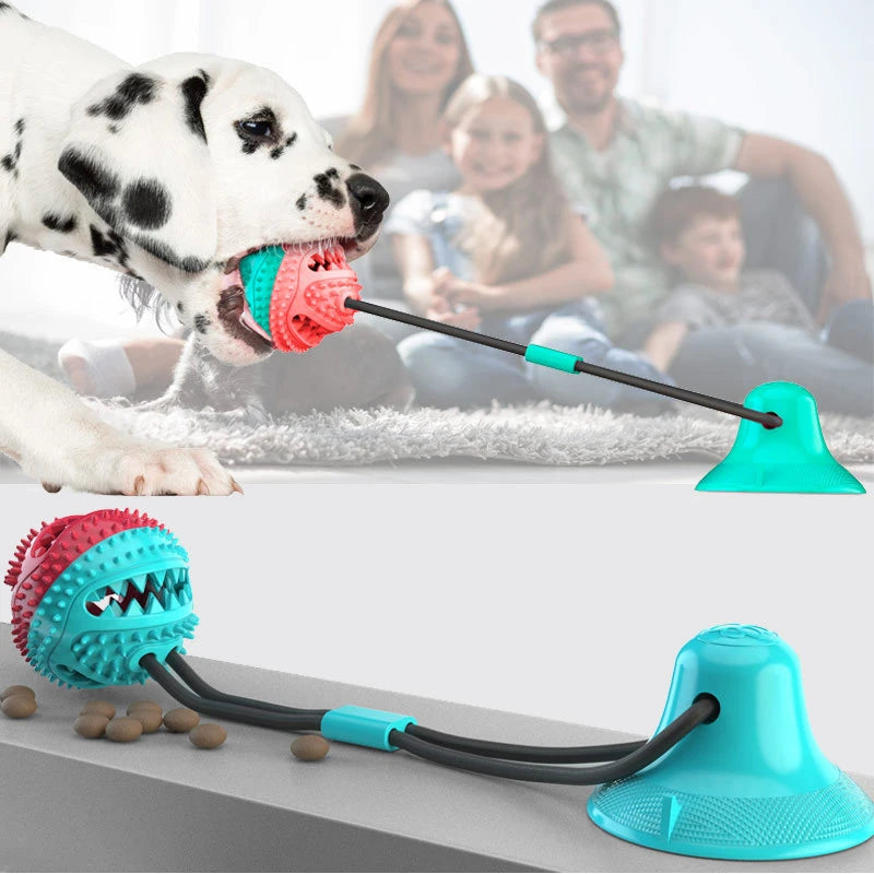 Interactive Dog Toys | Suction Dog Toy with Durable Design | Engaging Play for All Dog Sizes 0