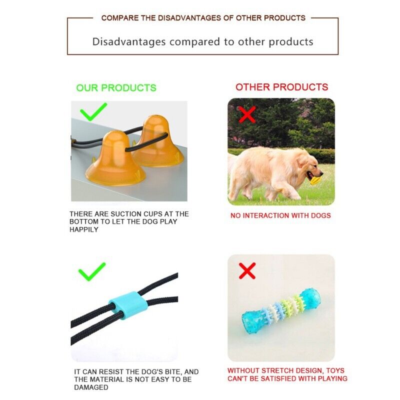 Interactive Dog Toys | Suction Dog Toy with Durable Design | Engaging Play for All Dog Sizes 3