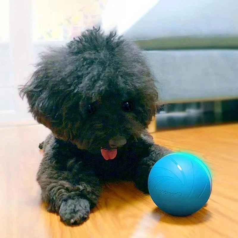 Interactive Pet Toy | Automated Dog & Cat Ball with 3 Response Modes | Engaging Playtime for Mental Stimulation 0