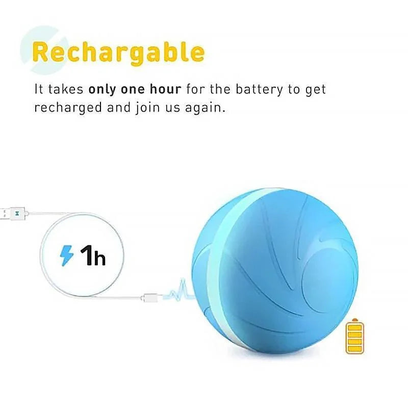 Interactive Pet Toy | Automated Dog & Cat Ball with 3 Response Modes | Engaging Playtime for Mental Stimulation 6