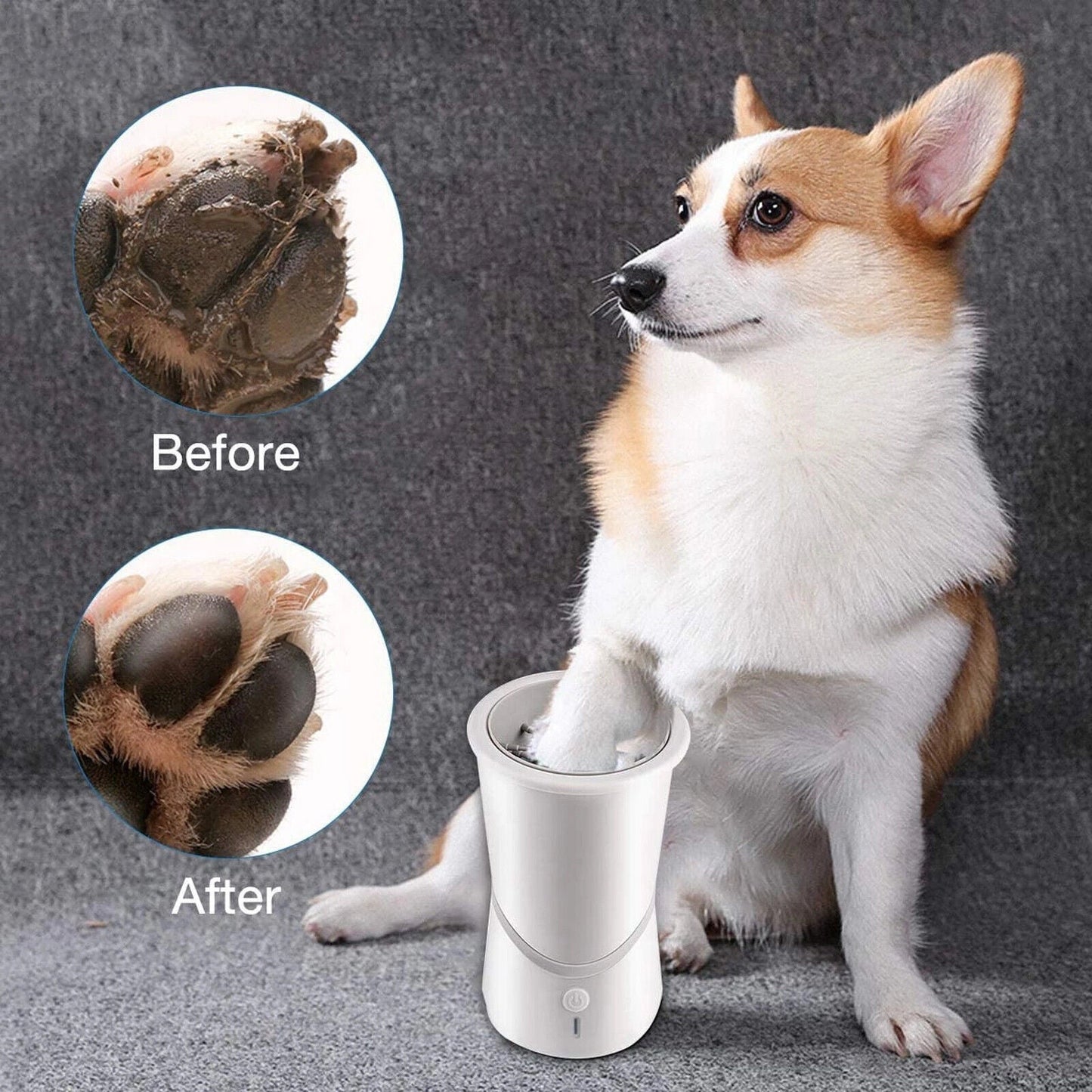 Paw Clean Pro | Dog Paw Cleaner with Soft Silicone Bristles | Effortless Cleaning for Healthy Dog Feet 1