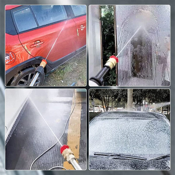 Portable High Pressure Spray Water Gun with Interchangeable Nozzles | Cordless Design for Effortless Outdoor Cleaning 6