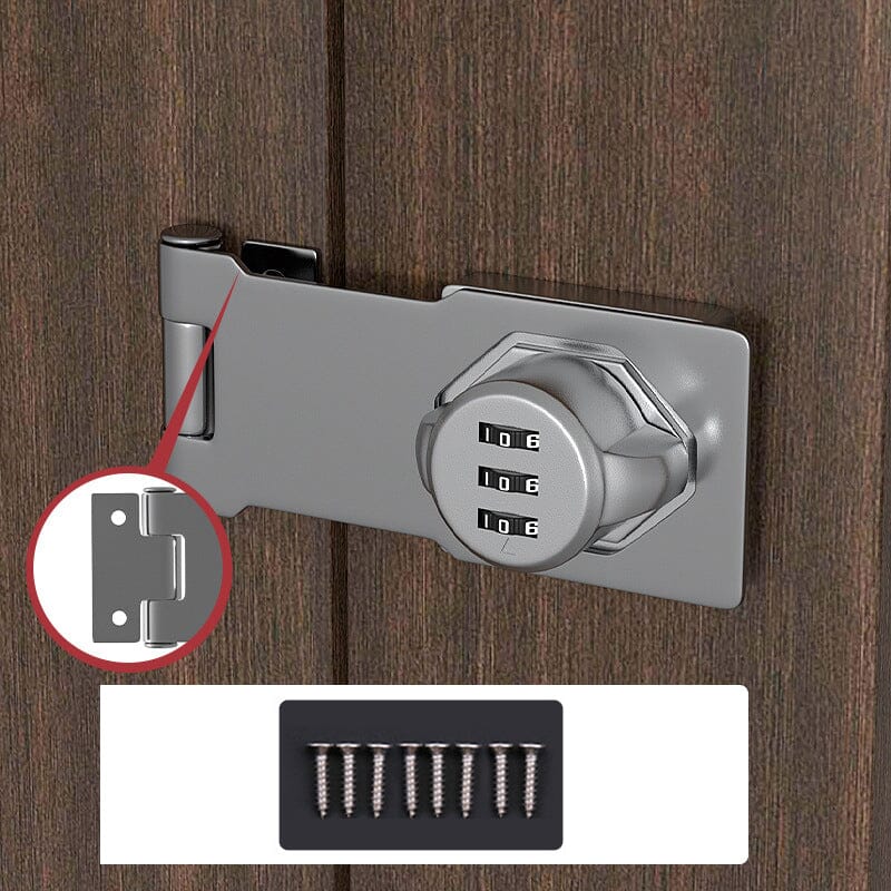 Secure Lock | Keyless Password Lock for Cabinets with 1000 Combinations | Durable Zinc Alloy for Long-Lasting Security 10