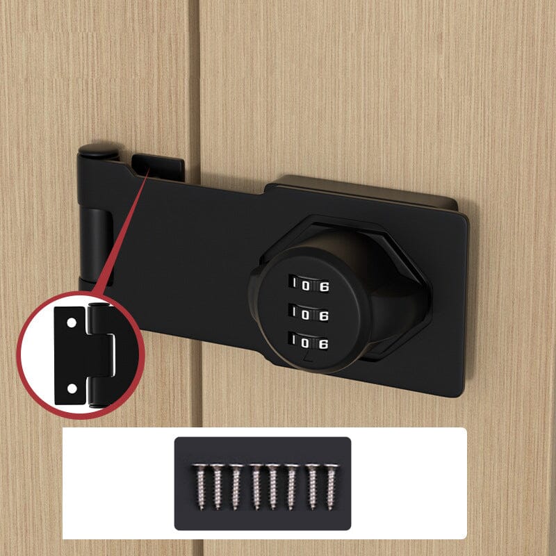 Secure Lock | Keyless Password Lock for Cabinets with 1000 Combinations | Durable Zinc Alloy for Long-Lasting Security 12