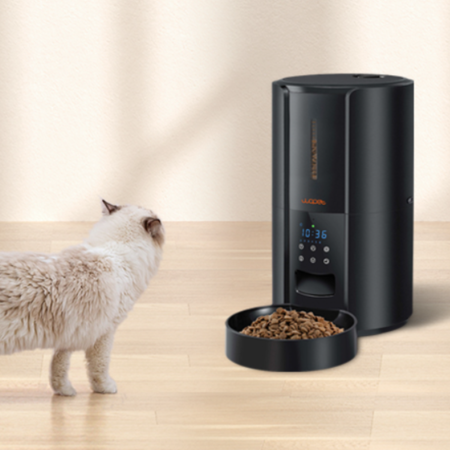 Smart Pet Feeder | Automatic Dog & Cat Feeder with Meal Timer | 21-Cup Capacity for Healthy Feeding 1