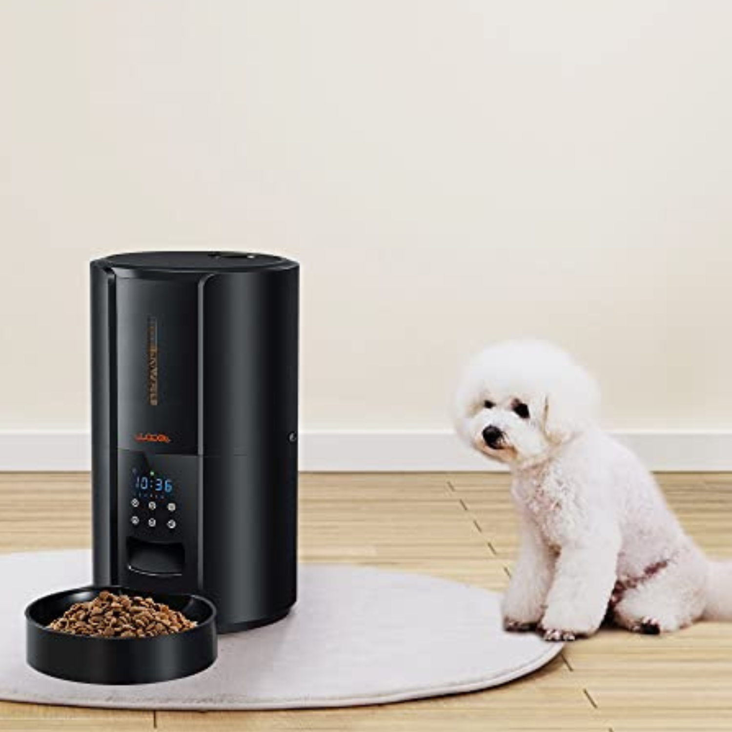 Smart Pet Feeder | Automatic Dog & Cat Feeder with Meal Timer | 21-Cup Capacity for Healthy Feeding 3