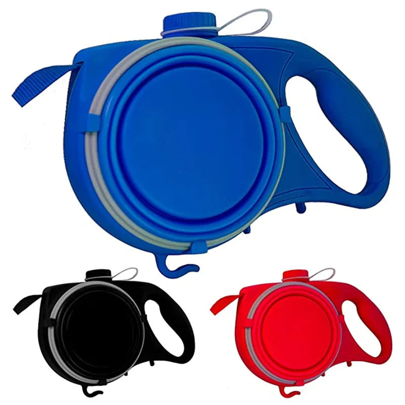 Ultimate Dog Lead | 4-in-1 Multifunctional Leash with Water Bottle & Bowl | Ideal for Outdoor Adventures 2