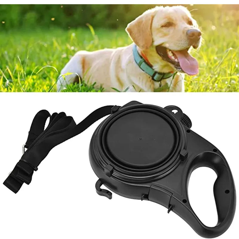 Ultimate Dog Lead | 4-in-1 Multifunctional Leash with Water Bottle & Bowl | Ideal for Outdoor Adventures 3